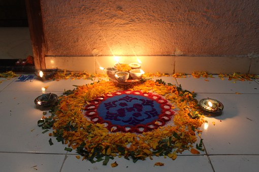 diwali celebration all over india