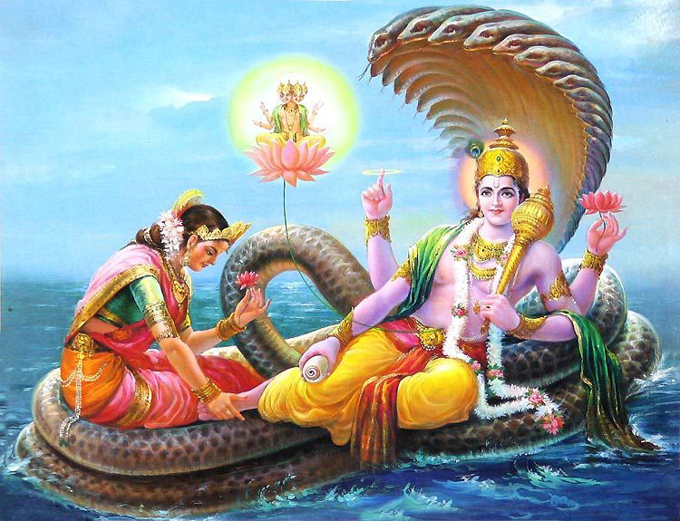 lord vishnu different names