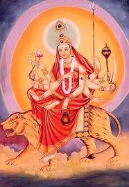 goddess maa chandraghanta image she is second form of durga devi