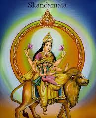 goddess photo of maa skandamata sixth day of navaratri