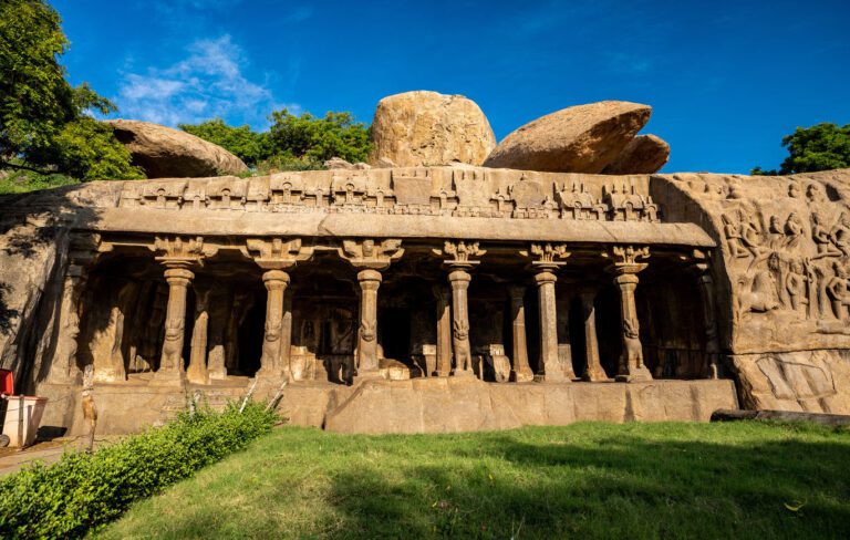 Sri Krishna Temple in Mahabalipuram Tamil Nadu