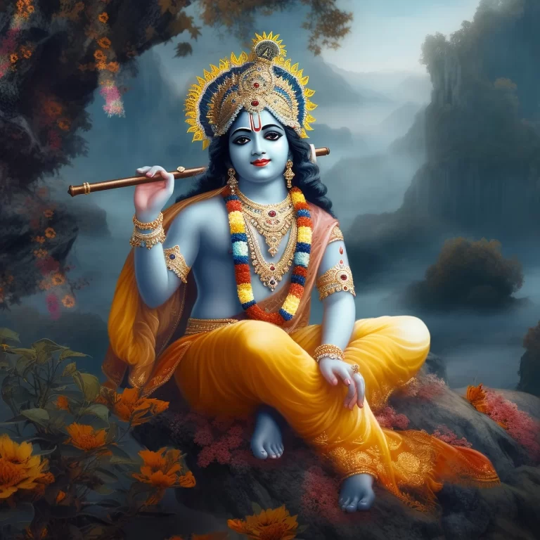 Who is Krishna, and what are his all names and all forms mentioned in the Bhagavad Gita?